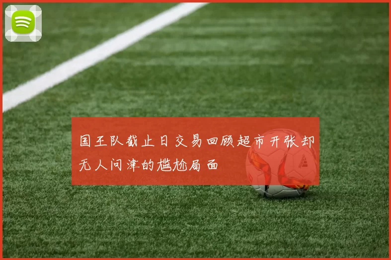 国王队截止日交易回顾超市开张却无人问津的尴尬局面